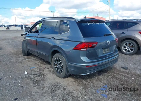 2021 Volkswagen Tiguan 2.0T Se/2.0T Se R-Line Black/2.0T Sel из США, поврежденный, VIN 3VV3B7AX2MM145993